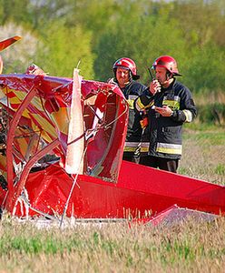 Awionetka spadła na lotnisko w Skarbimierzu - są ranni