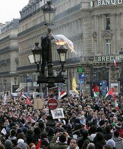 Europa manifestuje przeciw walkom w Strefie Gazy