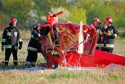 Awionetka spadła na lotnisko w Skarbimierzu - są ranni