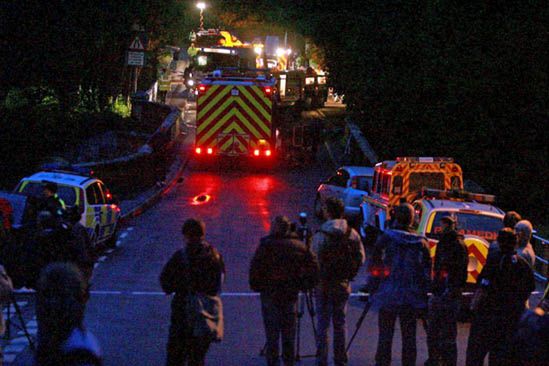 Polacy ranni w wypadku autobusu w Anglii w szpitalu