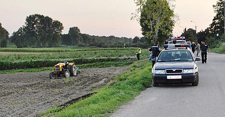 Ciągnik przygniótł 23-latka - mężczyzna nie żyje