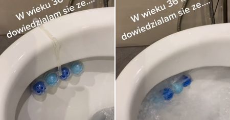Jak prawidłowo założyć kostkę do WC? Internauci nie kryją zdziwienia