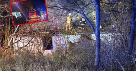 Tragiczny pożar w Lubelskiem. Dwie osoby nie żyją