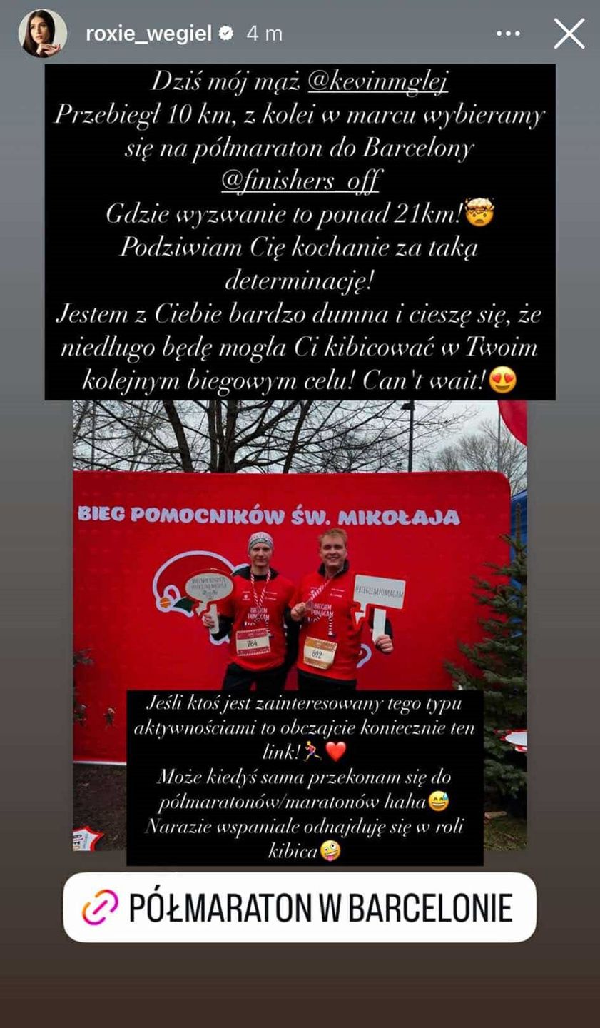 Roksana Węgiel jest dumna z męża