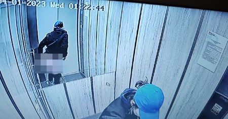 Bezwstydna kobieta ze Śląska. Kamera uchwyciła, co robiła w windzie