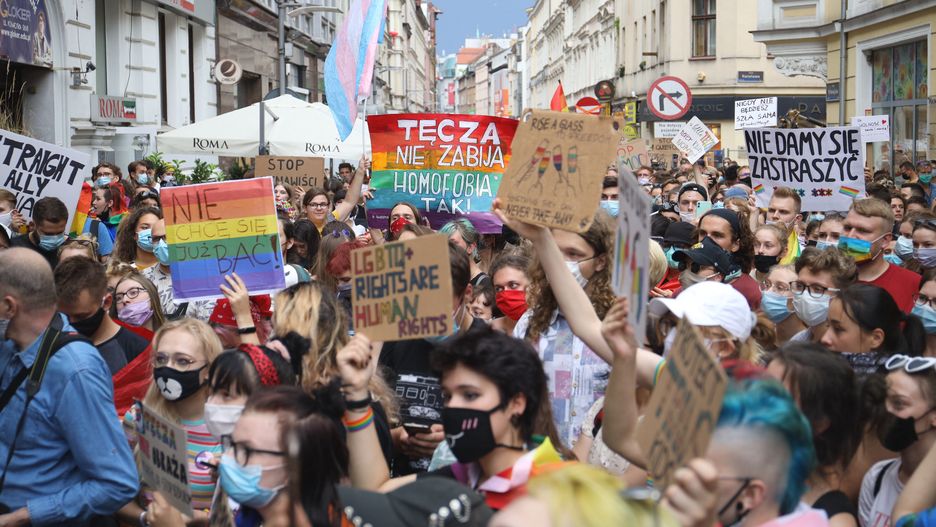 Zatrzymanie Margot. Demonstracja w Poznaniu