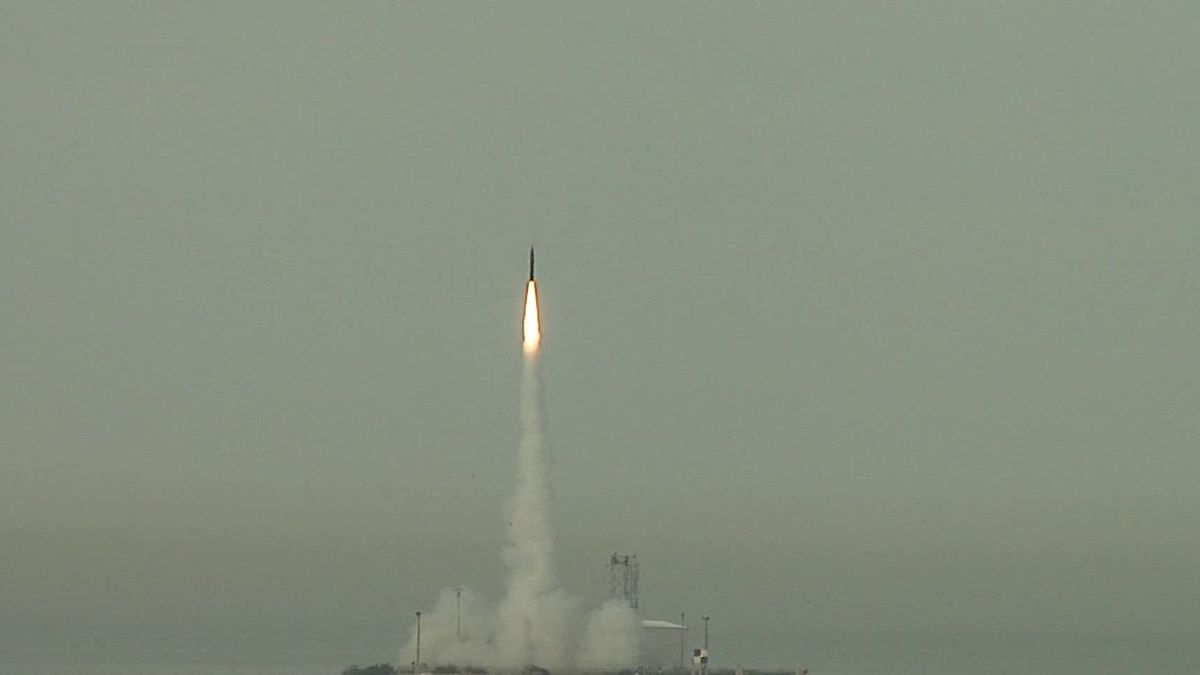 Arrow-3 - wystrzelenie pocisku