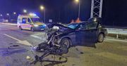 Groźny wypadek na S2. Są ranni, kierowca uciekł