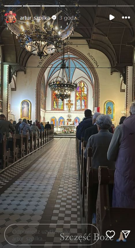 Instastories Artura Szpilki