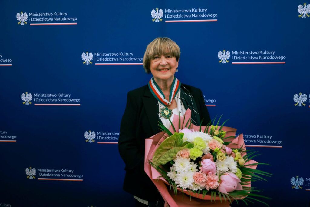 Izabela Chełkowska odznaczona Złotym Medalem „Zasłużony Kulturze Gloria Artis" © Danuta Matloch/MKiDN