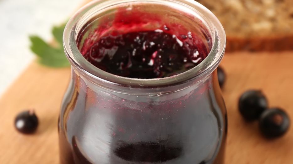 Dżem z czarnej porzeczki robię bez żelatyny