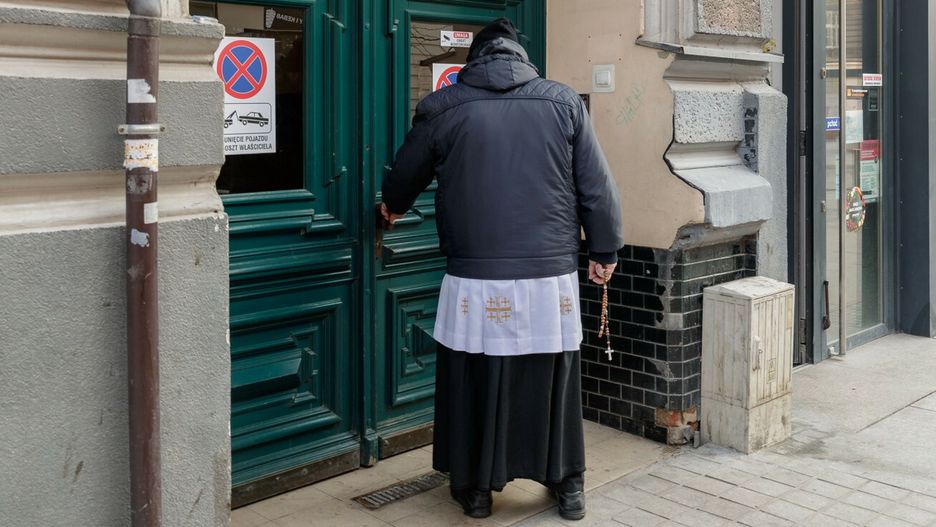 reporter_stock07.02.2018 Szczecin N/z Ksiadz   fot Robert Stachnik/REPORTERRobert Stachnik/REPORTER