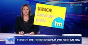 Kuriozalny atak "Wiadomości" na Tuska i TVN. O skandalu z Macierewiczem ani słowa
