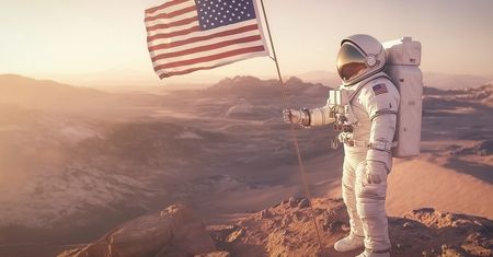 Co tam Grenlandia, Panama. Trump chce wbić amerykańską flagę w Marsa