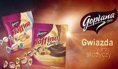 Cukierki Goplana Toffino promowane jako "gwiazdy wśród słodyczy"