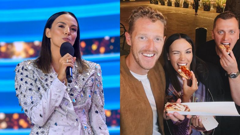 Paulina Krupińska zajada się zapiekanką i narzeka na ceny w Sopocie