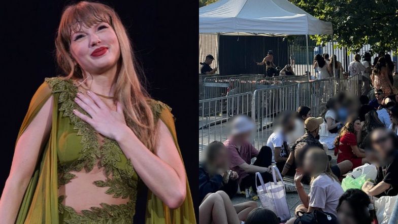 TYLKO NA PUDELKU: Fani Taylor Swift koczują przed PGE Narodowym od 7 rano. "Zebrało się już około 150 osób" (FOTO)