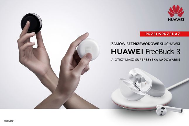 Huawei FreeBuds 3 - materiały prasowe