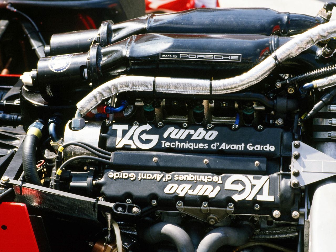 Silnik TAG-Porsche 1.5 Turbo o mocy około 800-900 KM