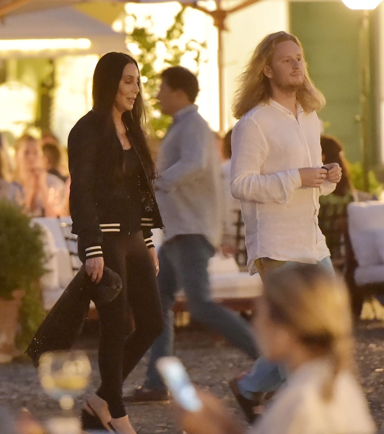 Cher bawi się we Włoszech 