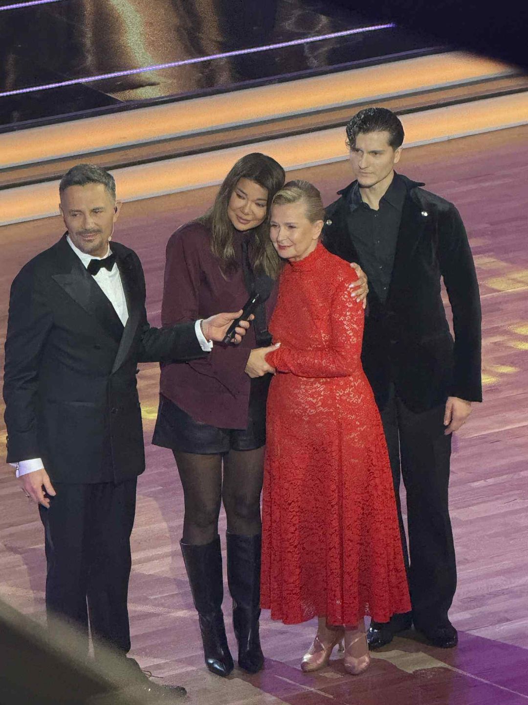 Krzysztof Ibisz, Barbara Bursztynowicz i Edyta Górniak 