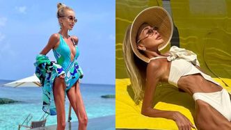 Julia Dybowska prezentuje ekstremalnie szczupłą sylwetkę na Malediwach. Fani są przerażeni (ZDJĘCIA)