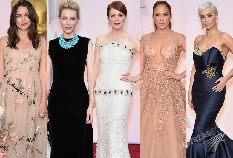 Oscarowe kreacje 2015 - zobacz jak zaprezentowały się gwiazdy na czerwonym dywanie! [wideo]