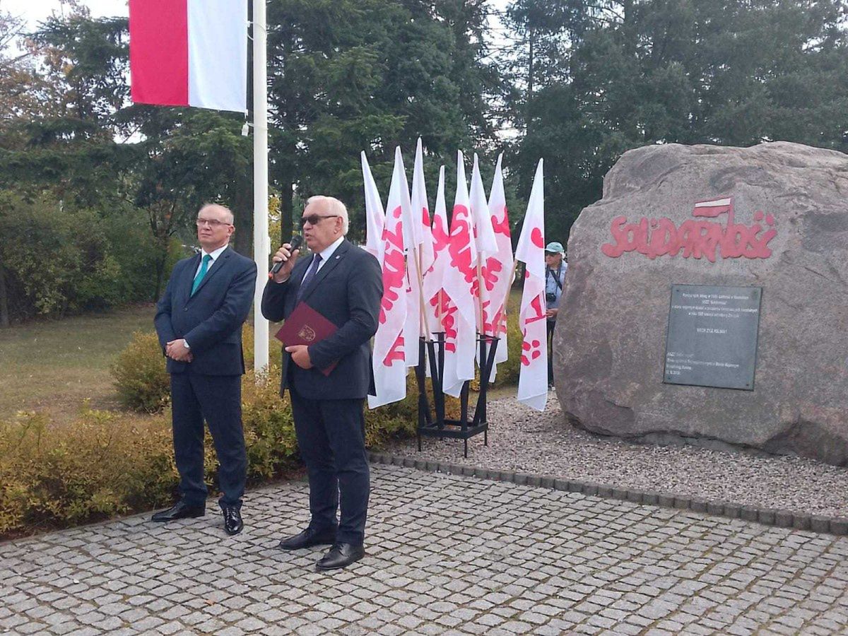 Konin: Miasto uczciło 45. rocznicę Porozumień Sierpniowych