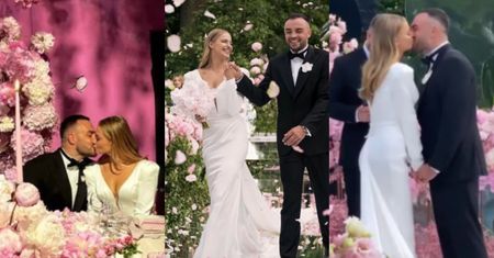 Karolina Pisarek i Roger Salla spodziewają się dziecka. Pamiętacie ich ślub za MILION ZŁOTYCH? Tak wyglądała ceremonia (ZDJĘCIA)