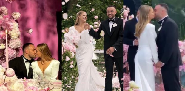 Karolina Pisarek i Roger Salla spodziewają się dziecka. Pamiętacie ich ślub za MILION ZŁOTYCH? Tak wyglądała ceremonia (ZDJĘCIA)