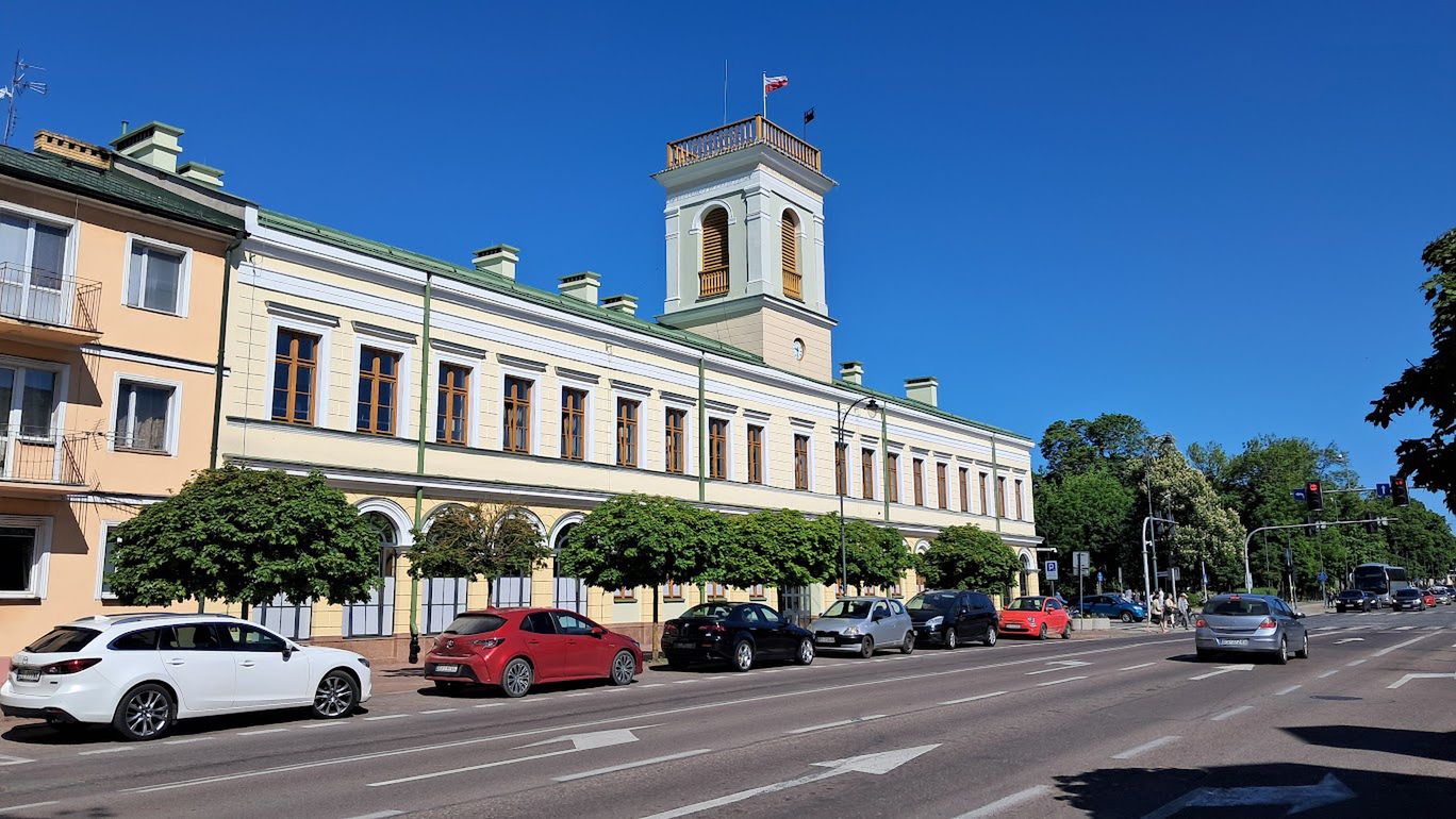Kameralna zabudowa centrum Suwałk