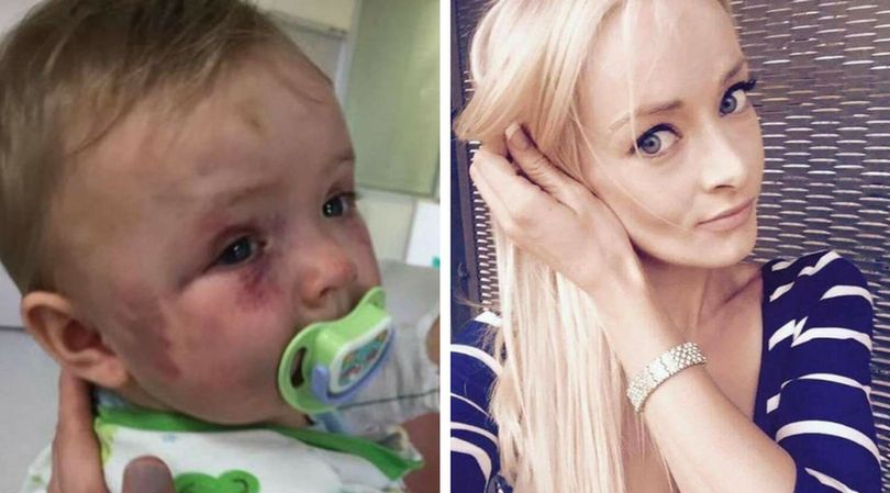 26-letnia kobieta dotkliwie pobiła swoje małe dziecko