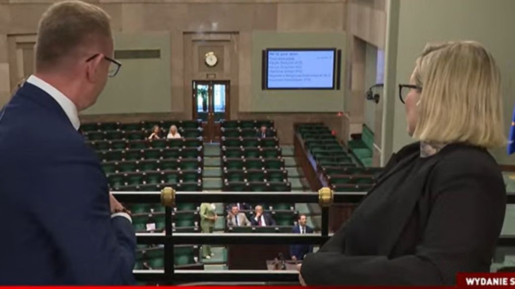 Takie sceny w TVP. Poseł PiS UCISZONY przez wicemarszałek Sejmu