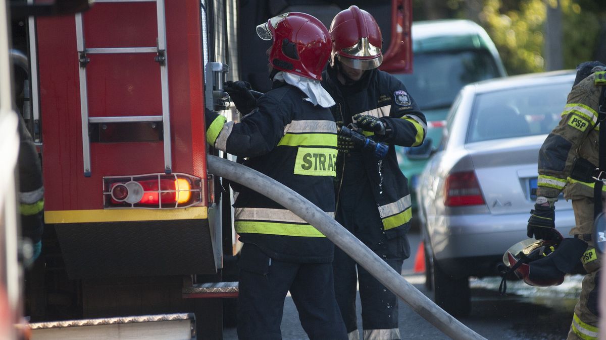 Pożar w niewyjaśnionych okolicznościach. 