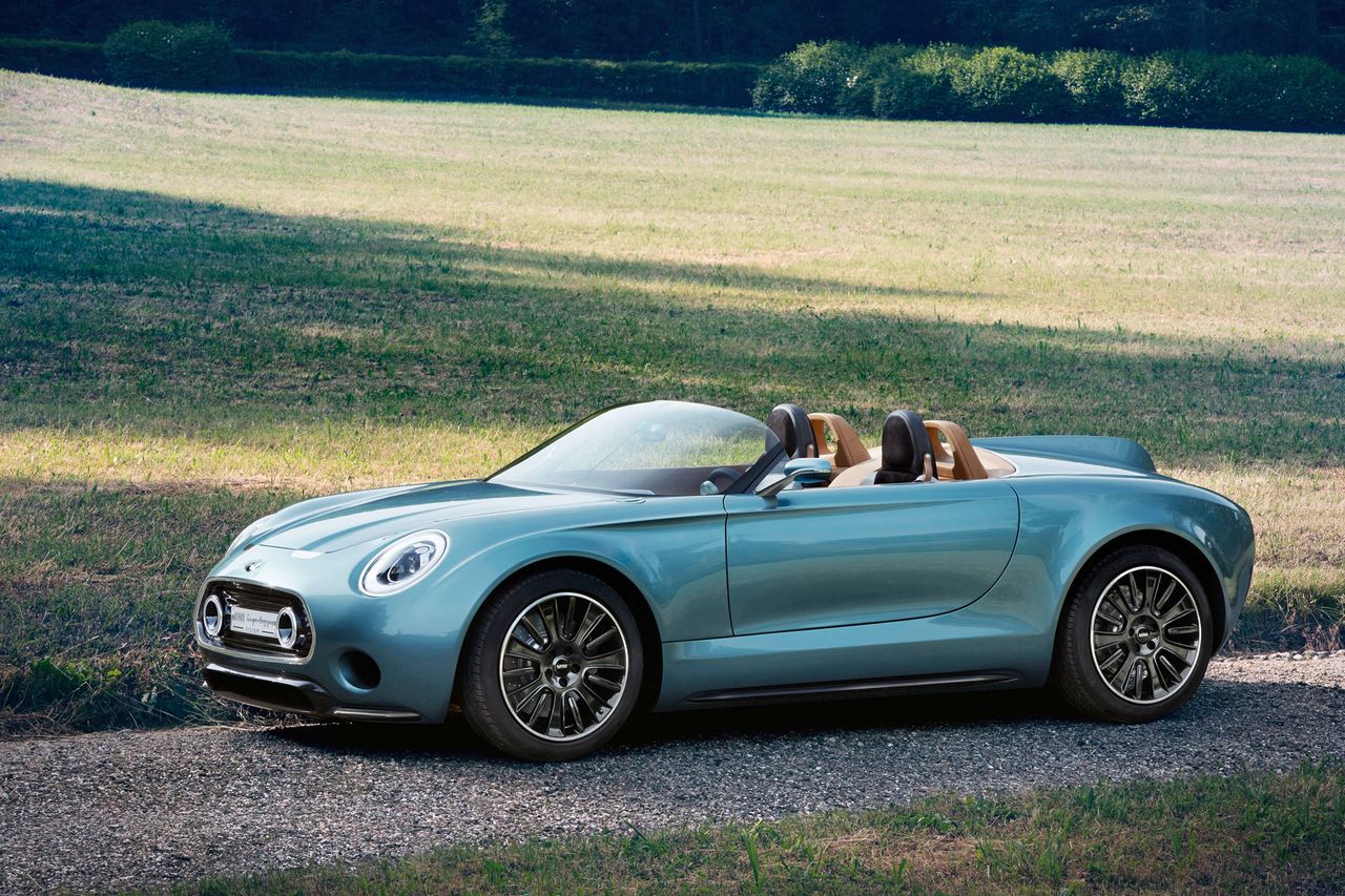 Koncepcyjne MINI Superleggera Vision zaprezentowane przed Concorso d’Eleganza Villa d’Este