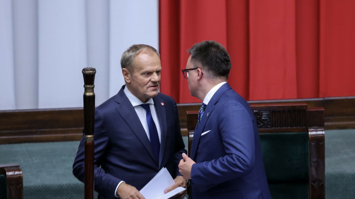 36. posiedzenie Sejmu X kadencji
11.06.2025 Warszawa 36. posiedzenie Sejmu X kadencji Fot. Jacek Dominski/REPORTER
N/z: Donald Tusk, Szymon Holownia
Jacek Dominski/REPORTER