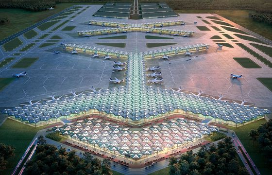 Centralny Port Komunikacyjny: dwie równoległe drogi startowe o długości 3 800 m każda w ramach planowanego lotniska