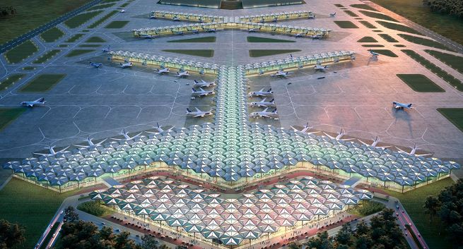 Centralny Port Komunikacyjny: dwie równoległe drogi startowe o długości 3 800 m każda w ramach planowanego lotniska