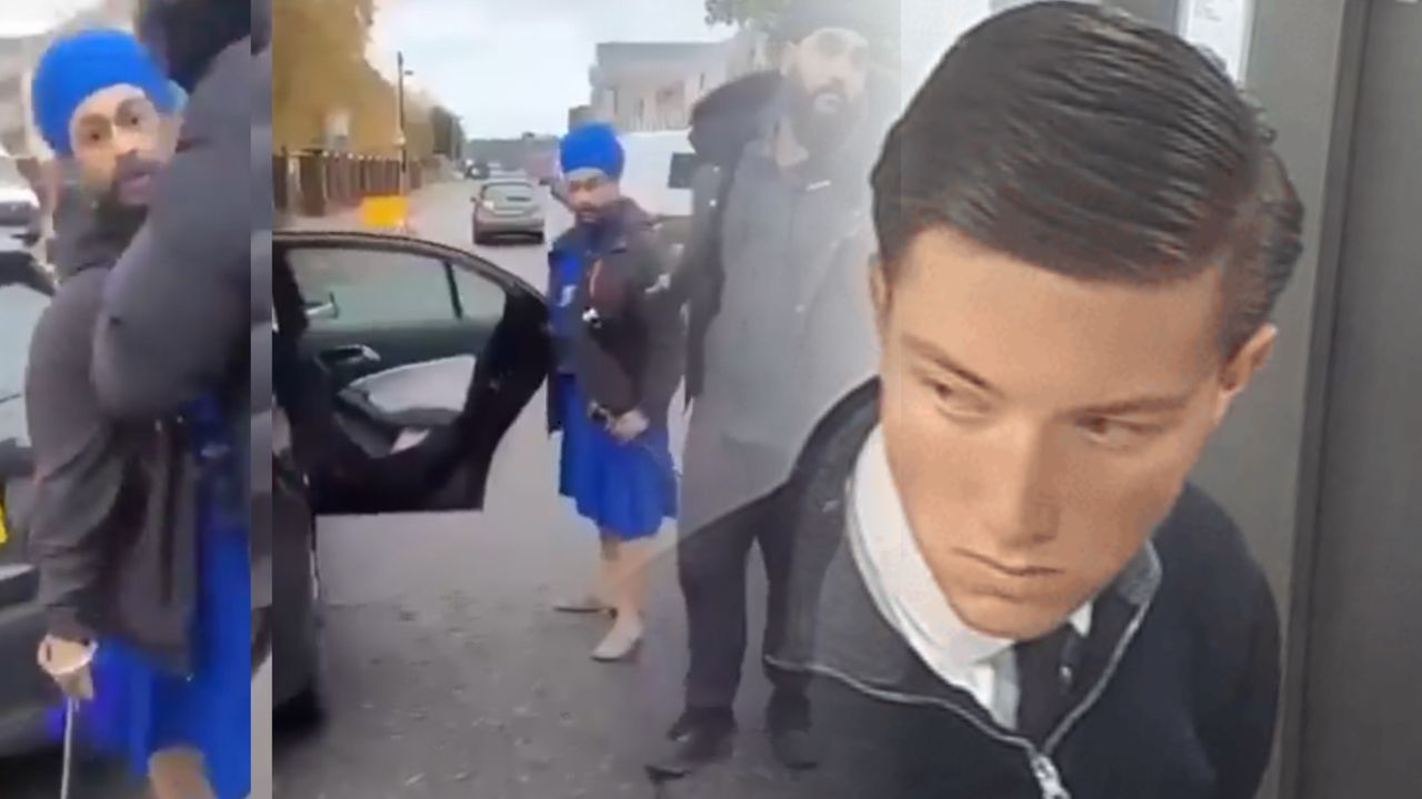 Nagrano incydent z bratem zabójcy Henry'ego Nowaka. Wyciągnął miecz