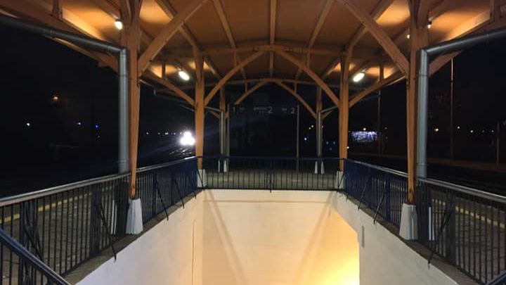 Wrocław. Dworzec Nadodrze odzyska blask. Pierwszy krok już zrobiony - potworny tunel został odmalowany (Facebook.com)