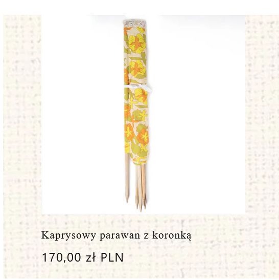 Wybrane produkty ze sklepu Sanah 