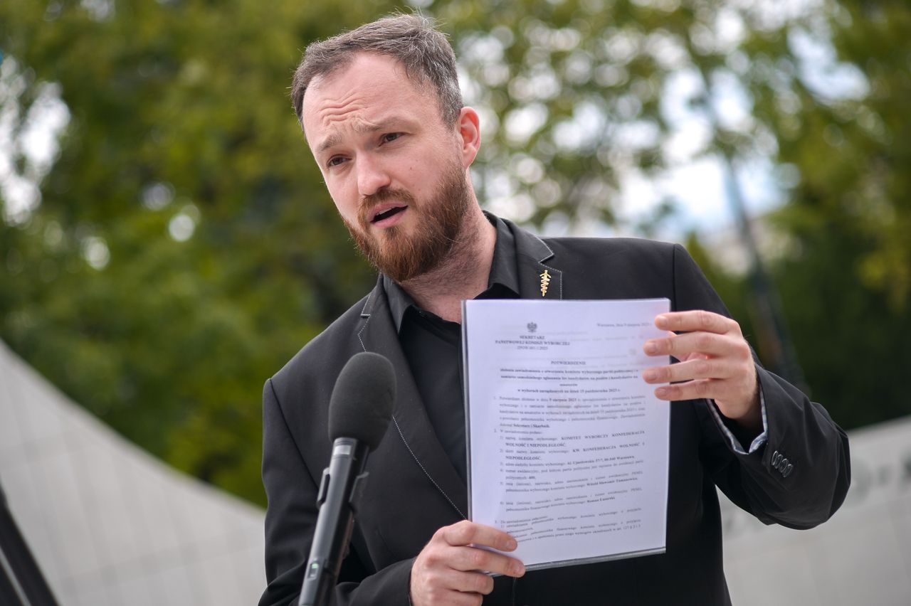 Zaskakujące oświadczenie posła Konfederacji. Wykupił już  miejsce na cmentarzu