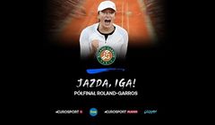 Półfinałowy mecz Igi Świątek w Roland-Garros w kanałach Eurosport 1 i TVN oraz serwisach Eurosport Player i player.pl