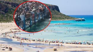 Gigantyczne tłumy na plaży w Europie. Raj stał się "piekłem na ziemi"