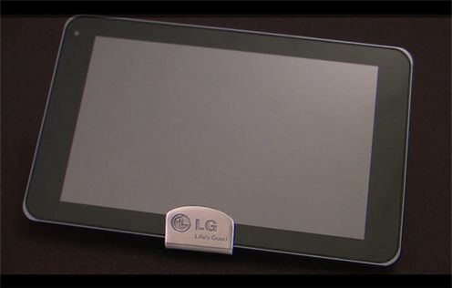 Tablet LG G-Slate na kolejnym wideo