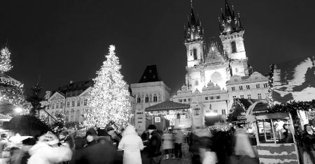 Praga i zimowy wieczór - najlepszy film z Canona 1D Mark IV