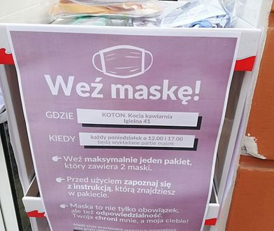 Wrocław. Koronawirus. W poniedziałek po maseczkę