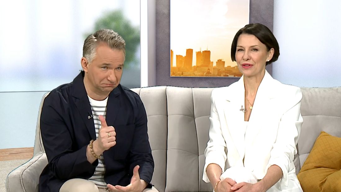 Rafał Patyra i Anna Popek w śniadaniówce Republiki