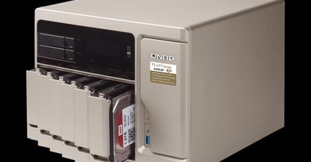 Serwer NAS z Ryzenem na pokładzie - QNAP TS-x77