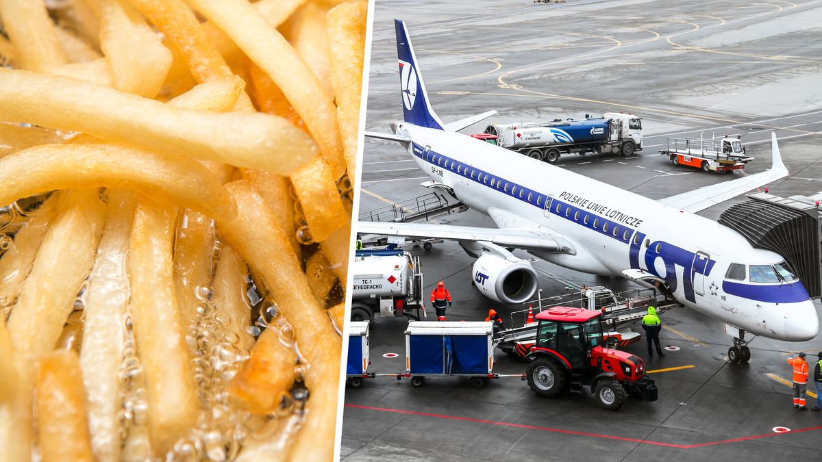 Paliwo ze zużytego oleju kuchennego może być stosowane w samolotach już dzisiaj. Jest jednak znacznie droższe